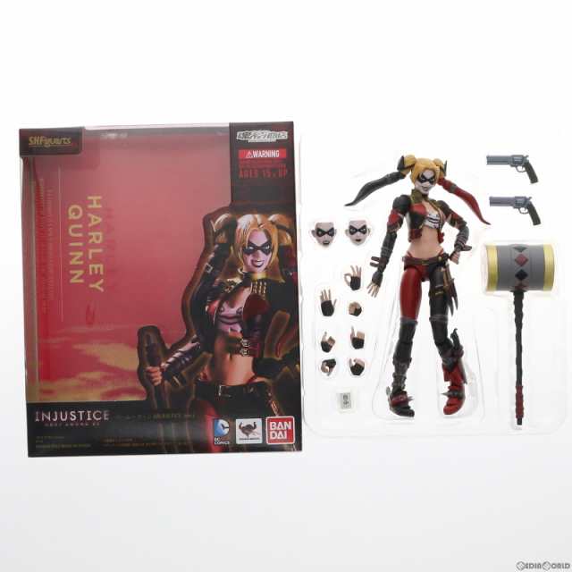 【中古即納】[FIG]魂ウェブ商店限定 S.H.Figuarts(フィギュアーツ) ハーレークィン(INJUSTICE ver.) インジャスティス:神々の激突 完成品