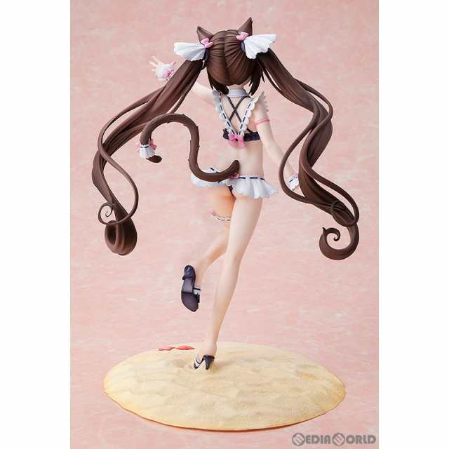 【中古即納】[FIG]ショコラ メイド水着ver. ネコぱら 1/7 完成品 フィギュア KADOKAWA(カドカワ)(20230429)