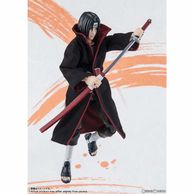 【中古即納】[FIG]S.H.Figuarts(フィギュアーツ) うちはイタチ -NARUTOP99 Edition- NARUTO-ナルト- 疾風伝 完成品 可動フィギュア バン