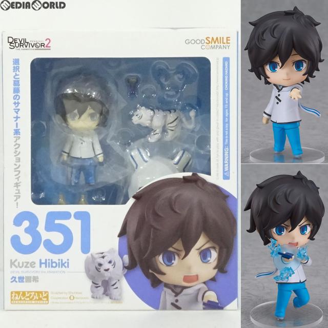 GOOD SMILE COMPANY - 【中古】[FIG]ねんどろいど 351 久世響希(くぜひびき) DEVIL SURVIVOR2 THE ANIMATION 完成品 可動フィギュア グッドスマイルカンパニー(61170830) 中古即納】[FIG] ねんどろいど 351 久世響希(くぜひびき) DEVIL