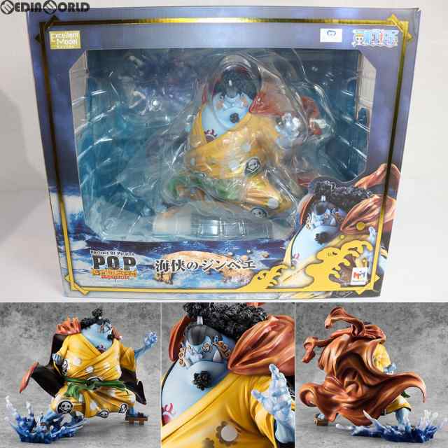 【中古即納】[FIG]Portrait.Of.Pirates P.O.P SA-MAXIMUM 海侠のジンベエ ONE PIECE(ワンピース) 1/8 完成品 フィギュア 一部オンライン