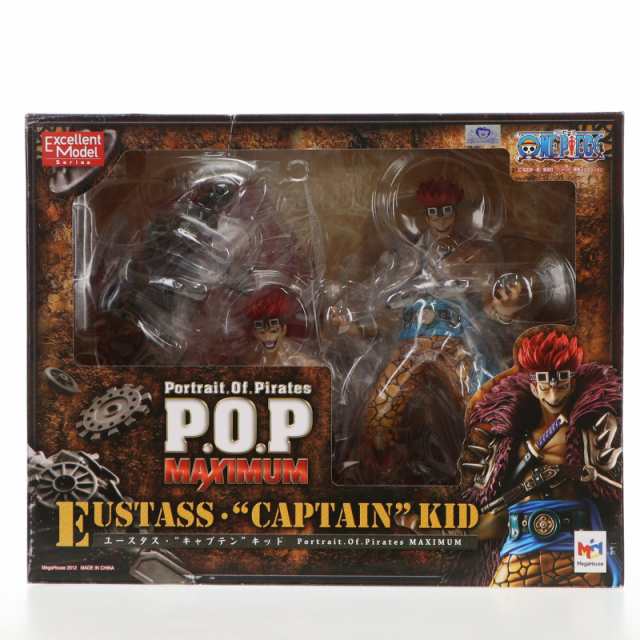 【中古即納】[FIG]Portrait.Of.Pirates P.O.P NEO-MAXIMUM ユースタス・キャプテンキッド ONE PIECE(ワンピース) 完成品 フィギュア メガ