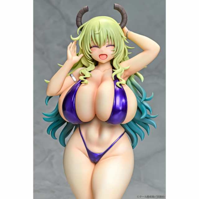 【中古即納】[FIG]ルコア ビキニスタイル 小林さんちのメイドラゴン 1/7 完成品 フィギュア Q-six(キューシックス)(20240930)