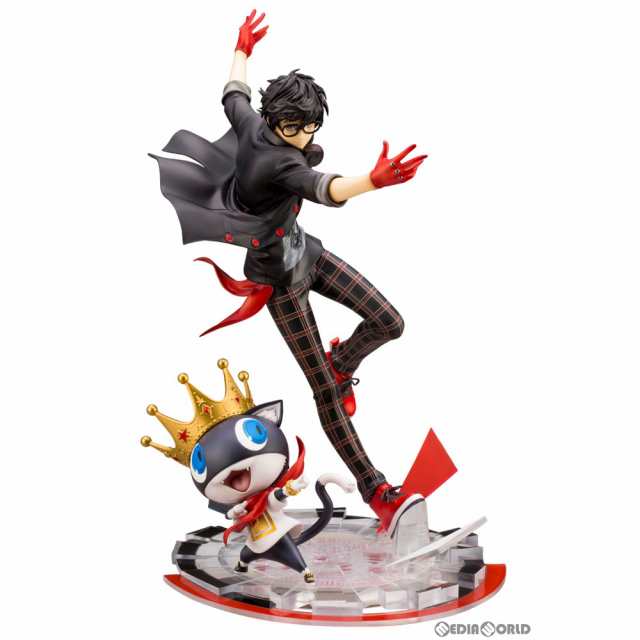 【中古即納】[FIG](再販)ARTFX J 主人公 モルガナ ペルソナ5 ダンシング・スターナイト 1/8 完成品 フィギュア(PV192) コトブキヤ(202406