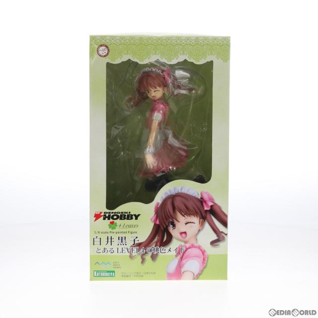 4-Leaves 御坂美琴・白井黒子桃色メイド1/6スケールフィギュア