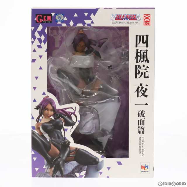 【中古即納】[FIG]G.E.M.シリーズ 四楓院夜一(しほういんよるいち) 破面篇 BLEACH(ブリーチ) 完成品 フィギュア 一部店舗 オンラインショ