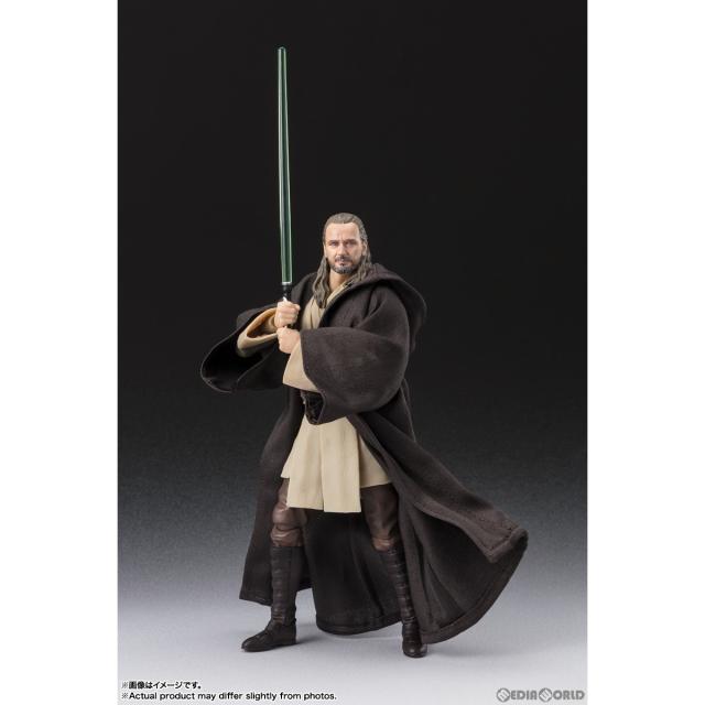 【中古即納】[FIG] S.H.Figuarts(フィギュアーツ) クワイ=ガン・ジン（STAR WARS: The Phantom Menace） スター・ウォーズ エピソード1/ファントム・メナス 完成品 可動フィギュア バンダイスピリッツ(20240420)の通販は