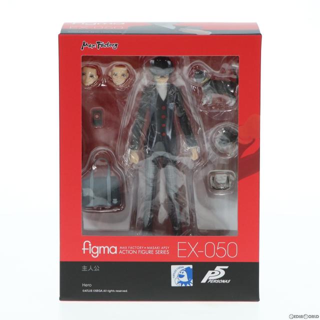 【中古即納】[FIG] (再販) GOODSMILE ONLINE SHOP限定 figma(フィグマ) EX-050 主人公 ペルソナ5 完成品 可動フィギュア マックスファクトリー(20180729)の通販は