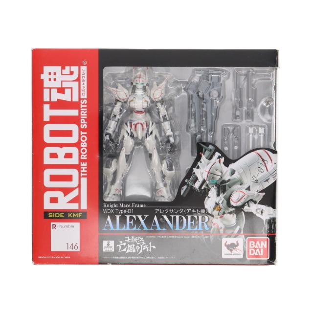 【中古即納】[FIG] ROBOT魂(SIDE KMF) アレクサンダ(アキト機) コードギアス 亡国のアキト 完成品 可動フィギュア バンダイ(20130824)の通販は 6,060円