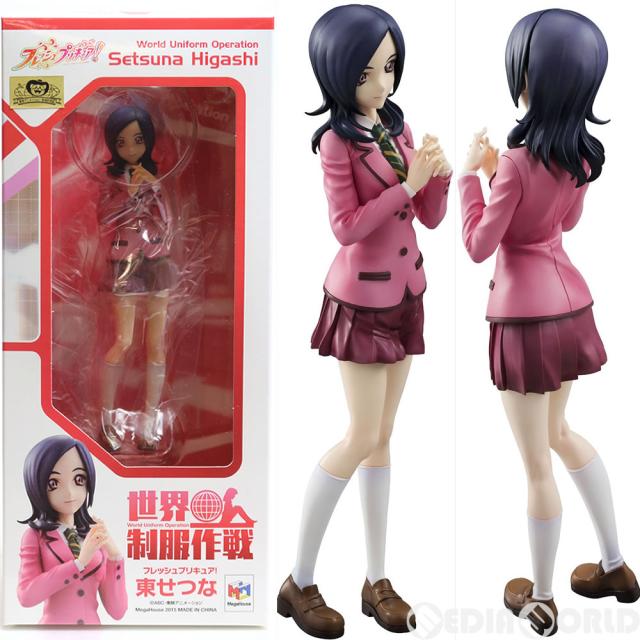 【中古即納】[FIG] 世界制服作戦 東せつな(ひがしせつな) フレッシュプリキュア! 1/10 完成品 フィギュア メガハウス(20150131)の通販は