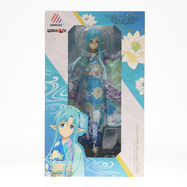 【中古即納】[FIG] ANIPLEX+限定 WAHOO! アスナ ウンディーネ 京友禅ver. ソードアート・オンライン アリシゼーション War of Underworld 1/7 完成品 フィギュア アニプレックス(20201130)の通販は 7,376円