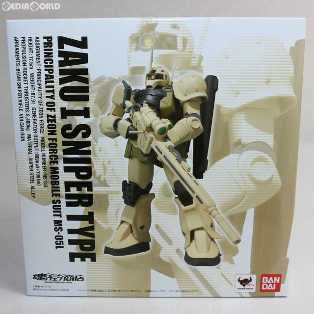 【中古即納】[FIG] 魂ウェブ商店限定 ROBOT魂(SIDE MS) ザクI・スナイパータイプ 機動戦士ガンダムUC(ユニコーン) 完成品 可動フィギュア バンダイ(20120829)の通販は 14,157円