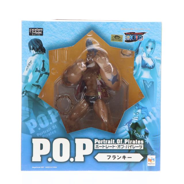 【中古即納】[FIG] エクセレントモデル Portrait.Of.Pirates P.O.P NEO-2 フランキー ONE PIECE(ワンピース) 1/8 完成品 フィギュア メガハウス(20080630)の通販は 10,387円