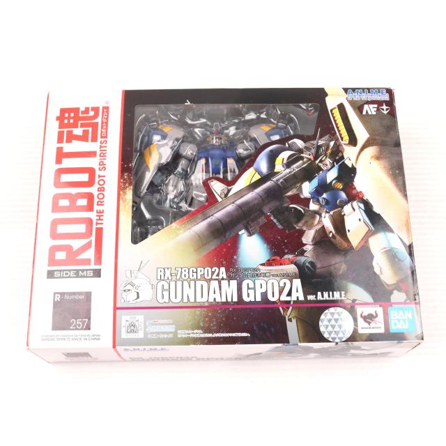 【中古即納】[FIG] ROBOT魂(SIDE MS) RX-78GP02A ガンダム試作2号機 ver. A.N.I.M.E. 機動戦士ガンダム0083 STARDUST MEMORY(スターダストメモリー) 完成品 可動フィギュア バンダイスピリッツ(20230715)の通販は