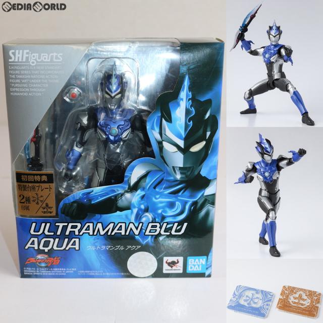 【中古即納】[FIG] 初回特典付属 S.H.Figuarts(フィギュアーツ) ウルトラマンブル アクア ウルトラマンR/B(ルーブ) 完成品 可動フィギュア バンダイスピリッツ(20181215)の通販は 6,710円