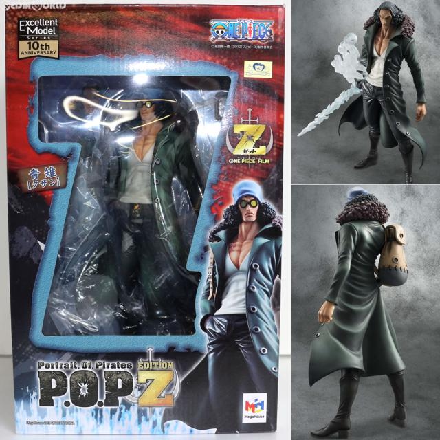 【中古即納】[FIG] エクセレントモデル Portrait.Of.Pirates P.O.P EDITION-Z 青雉 クザン ONE PIECE FILM Z(ワンピースフィルムZ) 1/8 完成品 フィギュア メガハウス(20131228)の通販は