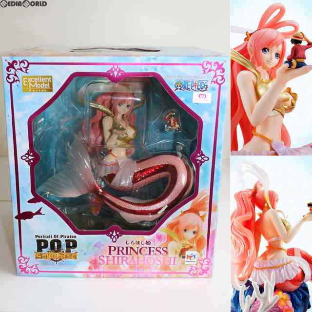 【中古即納】[FIG] Portrait.Of.Pirates P.O.P Sailing Again しらほし姫 初回版/初回出荷版 ONE PIECE(ワンピース) 完成品 フィギュア メガハウス(20120808)の通販は