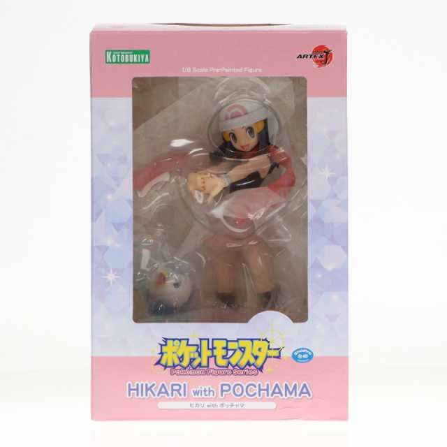 【中古即納】[FIG] (再販) ARTFX J ヒカリ with ポッチャマ ポケットモンスター ダイヤモンド・パール 1/8 完成品 フィギュア(PV198) コトブキヤ(20240519)の通販は