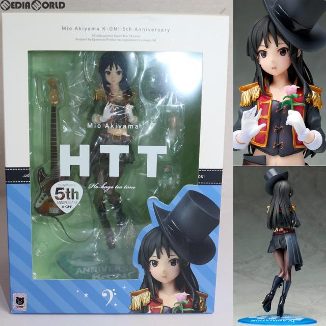 【中古即納】[FIG] アニまるっ!限定 秋山澪(あきやまみお) 〜K-ON! 5th Anniversary〜 けいおん! 1/8 完成品 フィギュア グランマルシェ(20161130)の通販は