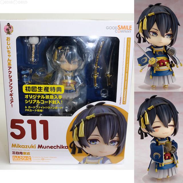 【中古即納】[FIG] ねんどろいど 511 三日月宗近(みかづきむねちか) 刀剣乱舞-ONLINE- 完成品 可動フィギュア グッドスマイルカンパニー(20150828)の通販は 5,230円