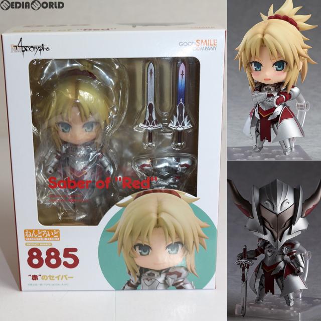 【中古即納】[FIG] ねんどろいど 885 赤のセイバー Fate/Apocrypha(フェイト/アポクリファ) 完成品 可動フィギュア グッドスマイルカンパニー(20180831)の通販は