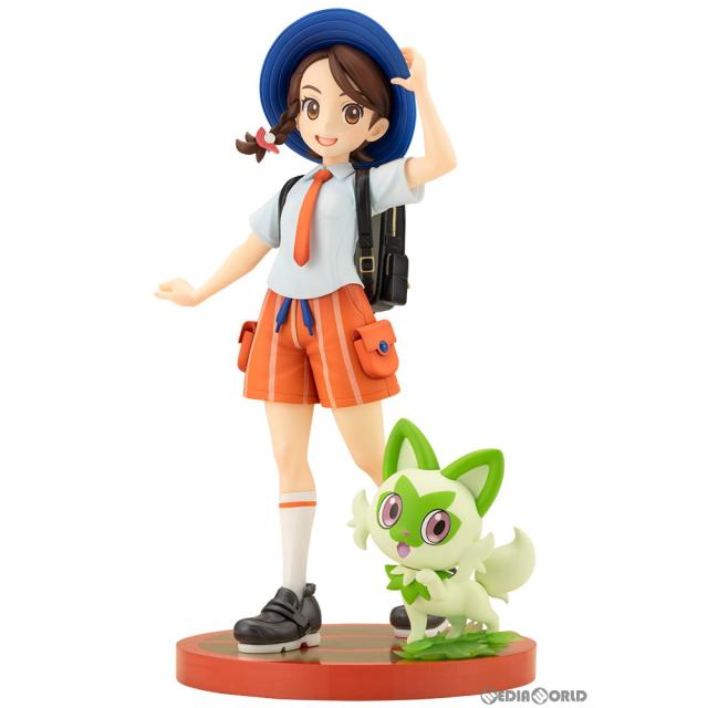 【中古即納】[FIG] ARTFX J アオイ with ニャオハ ポケットモンスター スカーレット・バイオレット 1/8 完成品 フィギュア(PV141) コトブキヤ(20240728)の通販は