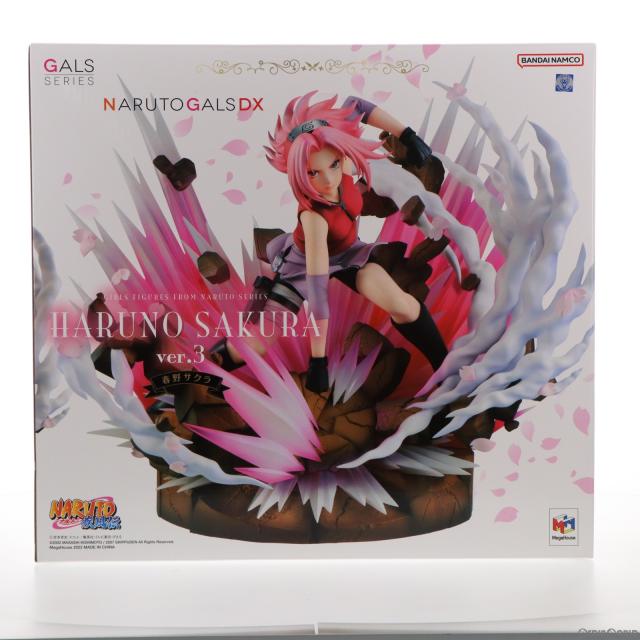 【中古即納】[FIG] NARUTOギャルズDX 春野サクラ(はるのさくら) Ver.3 NARUTO-ナルト- 疾風伝 完成品 フィギュア プレミアムバンダイ オンラインショップ限定 メガハウス(20230120)