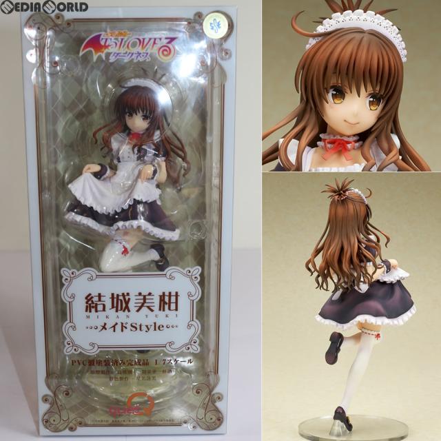 【中古即納】[FIG] 結城美柑(ゆうきみかん) メイドStyle To LOVEる-とらぶる- ダークネス 1/7 完成品 フィギュア キューズQ(20211130)の通販は