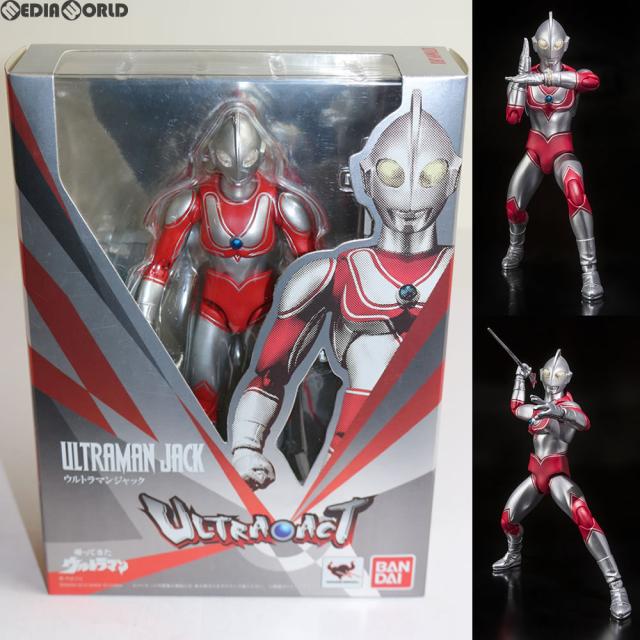【中古即納】[FIG] ULTRA-ACT(ウルトラアクト) ウルトラマンジャック 帰ってきたウルトラマン 完成品 可動フィギュア バンダイ(20130323)の通販は 6,777円
