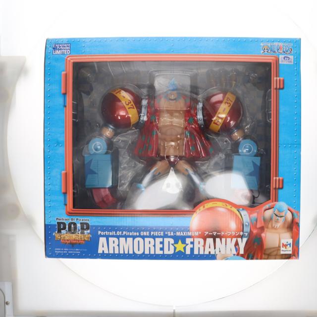 【中古即納】[FIG] Portrait.Of.Pirates P.O.P Sailing Again SA-MAXIMUM アーマード・フランキー ONE PIECE(ワンピース) 完成品 フィギュア 一部オンラインショップ限定 メガハウス(20130820)の通販は