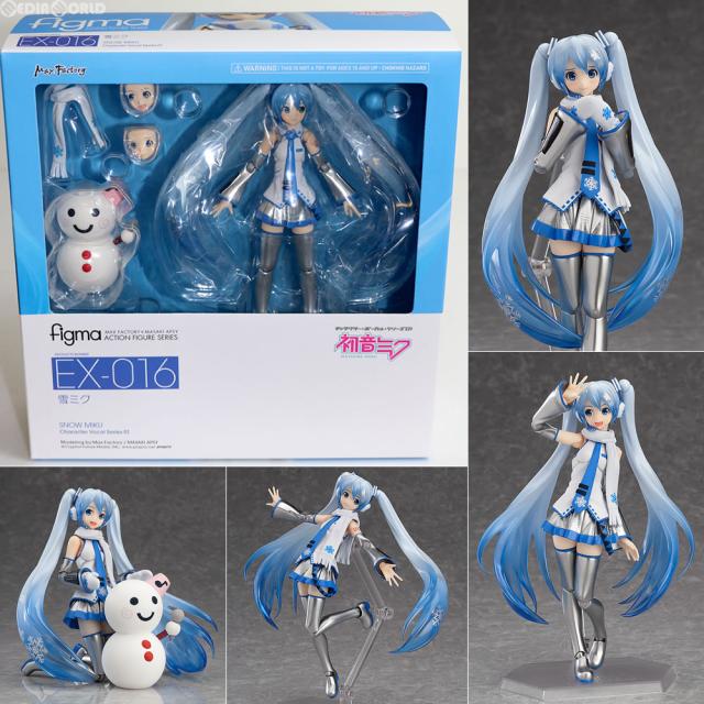 【中古即納】[FIG] figma(フィグマ) EX-016 雪ミク キャラクター・ボーカル・シリーズ01 初音ミク 完成品 可動フィギュア ワンフェス2014冬 GOODSMILE ONLINE SHOP限定 マックスファクトリー(20140209)の通販は 5,874円