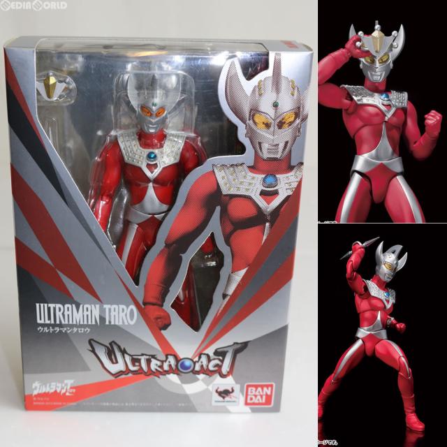 【中古即納】[FIG] ULTRA-ACT(ウルトラアクト) ウルトラマンタロウ 完成品 可動フィギュア バンダイ(20130629)の通販は 7,426円