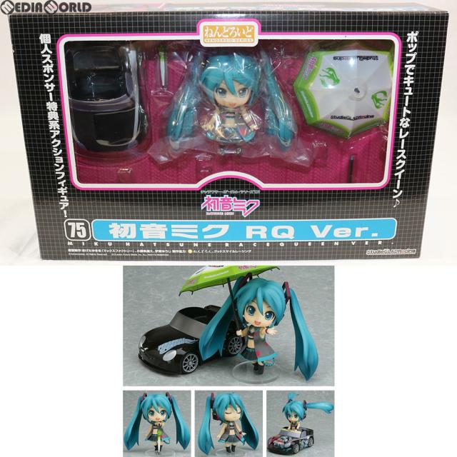 【中古即納】[FIG] ねんどろいど 075 初音ミク RQ Ver. (黒) ミクZ4 第二期 個人スポンサー特典 キャラクター・ボーカル・シリーズ01 初音ミク 完成品 可動フィギュア グッドスマイルカンパニー(20090930)の通販は 5,190円
