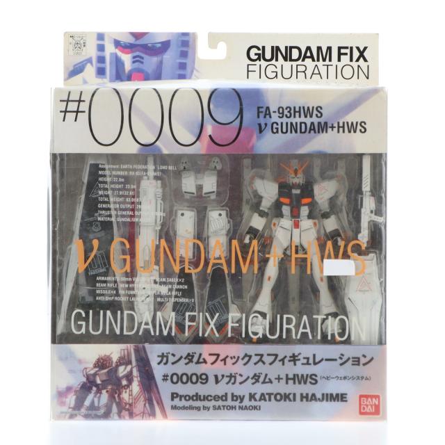 【中古即納】[FIG] GUNDAM FIX FIGURATION #0009 νガンダム+HWS(ヘビーウェポンシステム) 機動戦士ガンダム 逆襲のシャア 完成品 可動フィギュア バンダイ(20020727)の通販は 5,389円