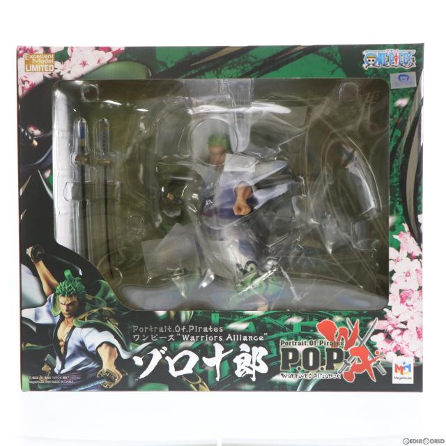【中古即納】[FIG] Portrait.Of.Pirates P.O.P ゾロ十郎 ワンピース『Warriors Alliance』 ONE PIECE(ワンピース) 完成品 フィギュア メガトレショップ オンラインショップ限定 メガハウス(20201130)の通販は