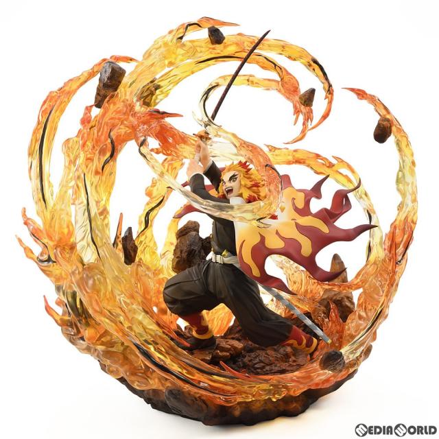 【中古即納】[FIG] 煉獄杏寿郎(れんごくきょうじゅろう) DX Ver. 鬼滅の刃 1/8 完成品 フィギュア(BF117) ベルファイン(20220630)の通販は