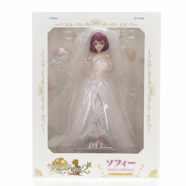 【中古即納】[FIG] F:NEX限定 ソフィー -ウエディングドレス- ソフィーのアトリエ2 〜不思議な夢の錬金術士〜 1/7 完成品 フィギュア(AMU-FNX912) フリュー(20240531)の通販は