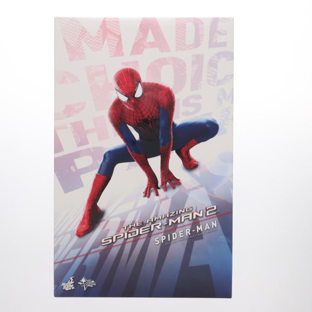 【中古即納】[FIG] ムービー・マスターピース スパイダーマン 1/6アクションフィギュア アメイジング・スパイダーマン2 完成品 可動フィギュア(MMS244) ホットトイズ(20141122)