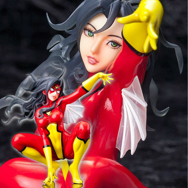 中古即納】[FIG] MARVEL美少女 スパイダーウーマン 完成品 フィギュア  
