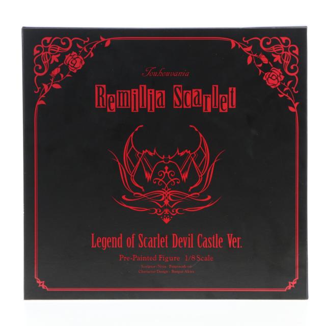 【中古即納】[FIG] レミリア・スカーレット[紅魔城伝説版] 東方Project 1/8 完成品 フィギュア キューズQ(20210523)