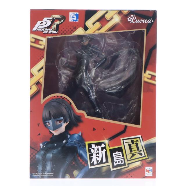 【中古即納】[FIG] Lucrea(ルクリア) 新島真(にいじままこと) ペルソナ5 ザ・ロイヤル 完成品 フィギュア 一部オンラインショップ限定 メガハウス(20210930)