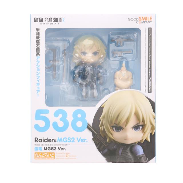 ねんどろいど　メタルギアソリッド 2 MGS　雷電　未開封 METAL GEAR SOLID2 SONS OF LIBERTY_ねんどろいど 雷電 MGS2Ver