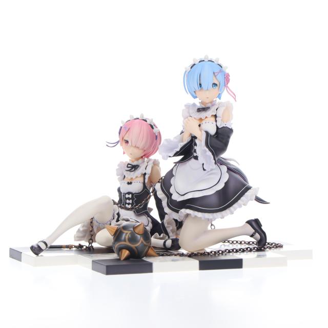 中古即納】[FIG] ラム レム 特製台座コンプリートセットVer. Re:ゼロ