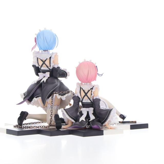 中古即納】[FIG] ラム レム 特製台座コンプリートセットVer. Re:ゼロ