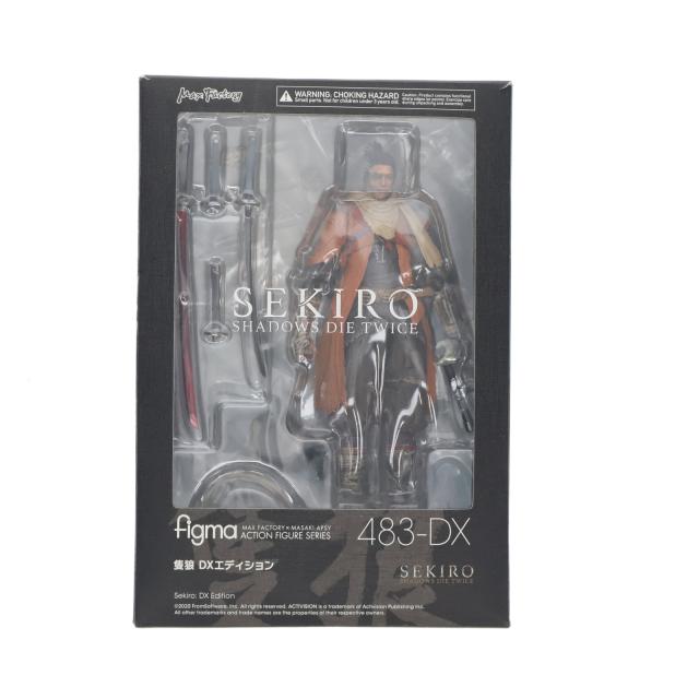 【中古即納】[FIG] figma(フィグマ) 483-DX 隻狼(せきろう) DXエディション SEKIRO: SHADOWS DIE TWICE(セキロ シャドウズ ダイ トゥワイス) 完成品 可動フィギュア マックスファクトリー(20210313)