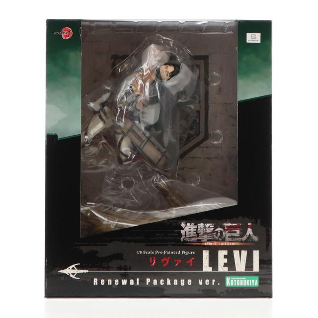 進撃の巨人 リヴァイ フィギュア 1/8 コトブキヤ FIG]ARTFX J リヴァイ リニューアルパッケージver. 進撃の巨人 1/8