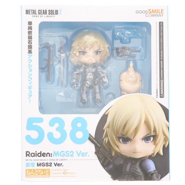 【未開封】 ねんどろいど MGSセット ソリッドスネーク 447 雷電 538 未開封】 ねんどろいど MGSセット ソリッドスネーク 447 雷電 538