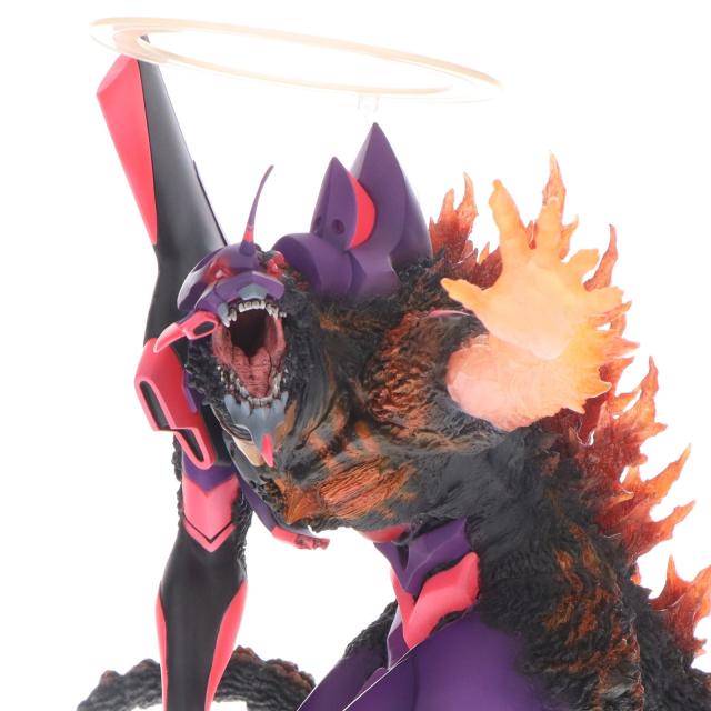 東宝30cm エヴァンゲリオン初号機 バーニング\"G\"覚醒　ゴジラ　フィギュア 展示】東宝30cmシリーズ エヴァンゲリオン初号機 バーニング