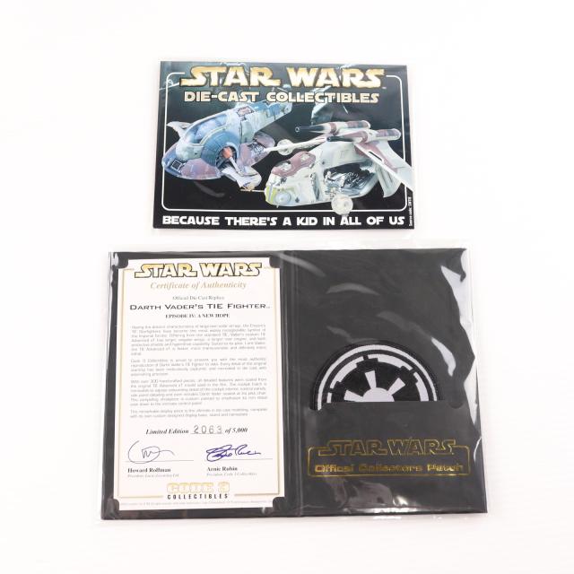 【中古即納】[FIG] Die Cast Replica DARTH VADER S(ダース・ベイダーズ) TIE FIGHTER(タイ・ファイター) STAR WARS(スター・ウォーズ) エピソード4/新たなる希望 1/38 完成品 フィギュア CODE3(20060131)_9