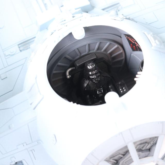 【中古即納】[FIG] Die Cast Replica DARTH VADER S(ダース・ベイダーズ) TIE FIGHTER(タイ・ファイター) STAR WARS(スター・ウォーズ) エピソード4/新たなる希望 1/38 完成品 フィギュア CODE3(20060131)_8